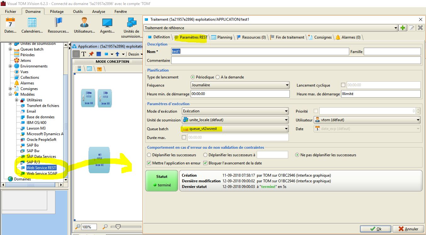 Job VTOM Webservice REST 01
