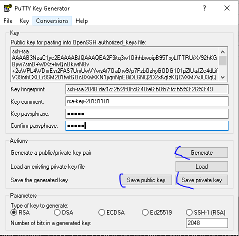 puttygen