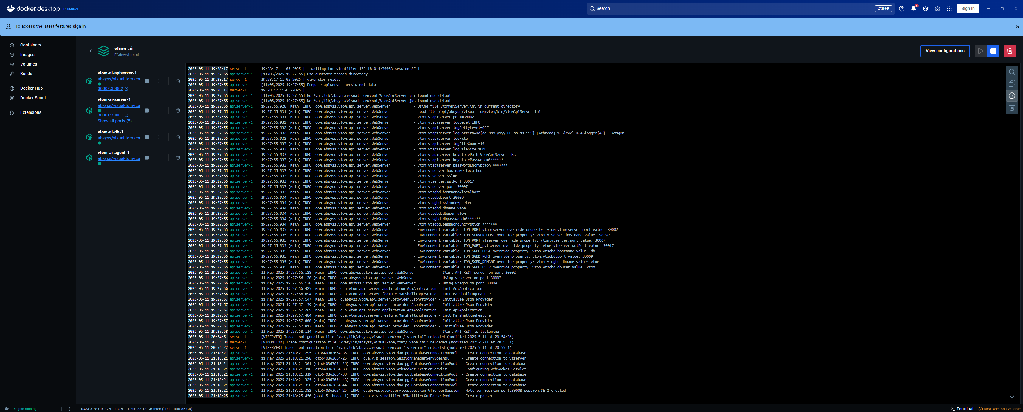 Docker Desktop