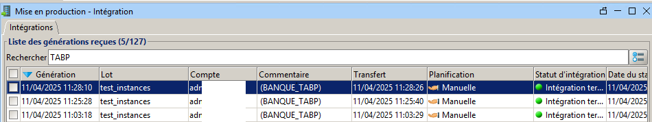télédiffusion vtom intégration lots